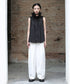 Gather Stand Collar Blouse